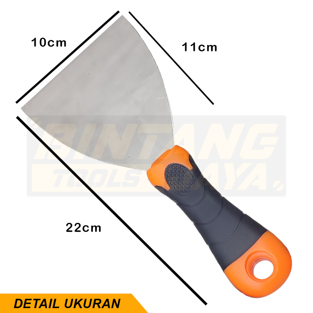 Jual Kapi Stainless 4 inch Gagang Karet Kape Cat Tahan Karat Sutil Kapi ...