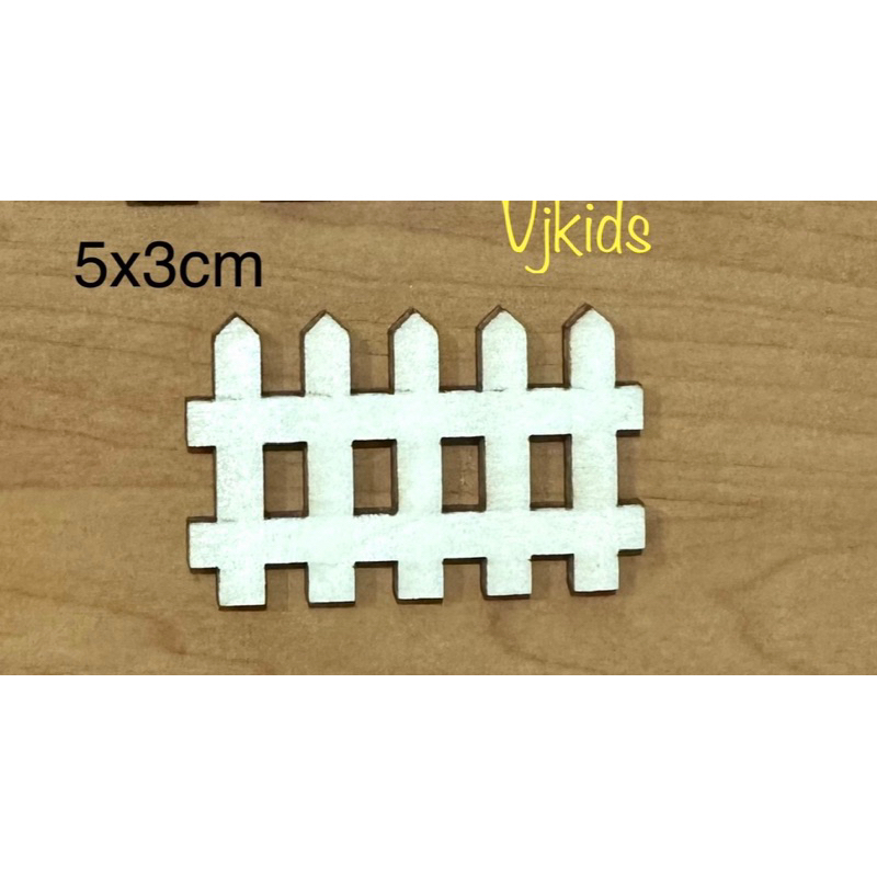 Jual miniatur pagar kayu warna warni utk terrarium, diorama, maket, art