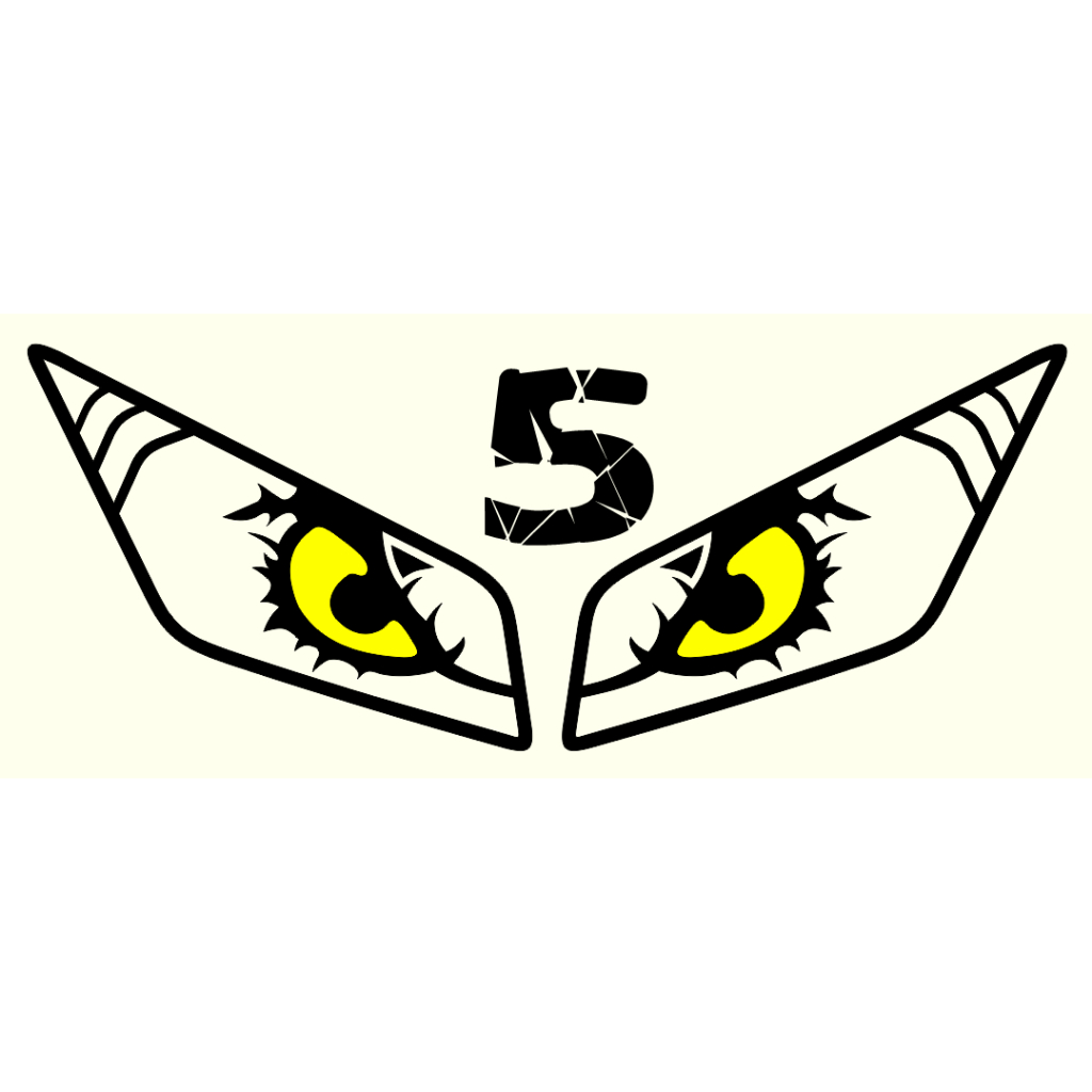 Jual Sticker Stiker Lampu Mata Elang Yamaha R15 V2 | Shopee Indonesia