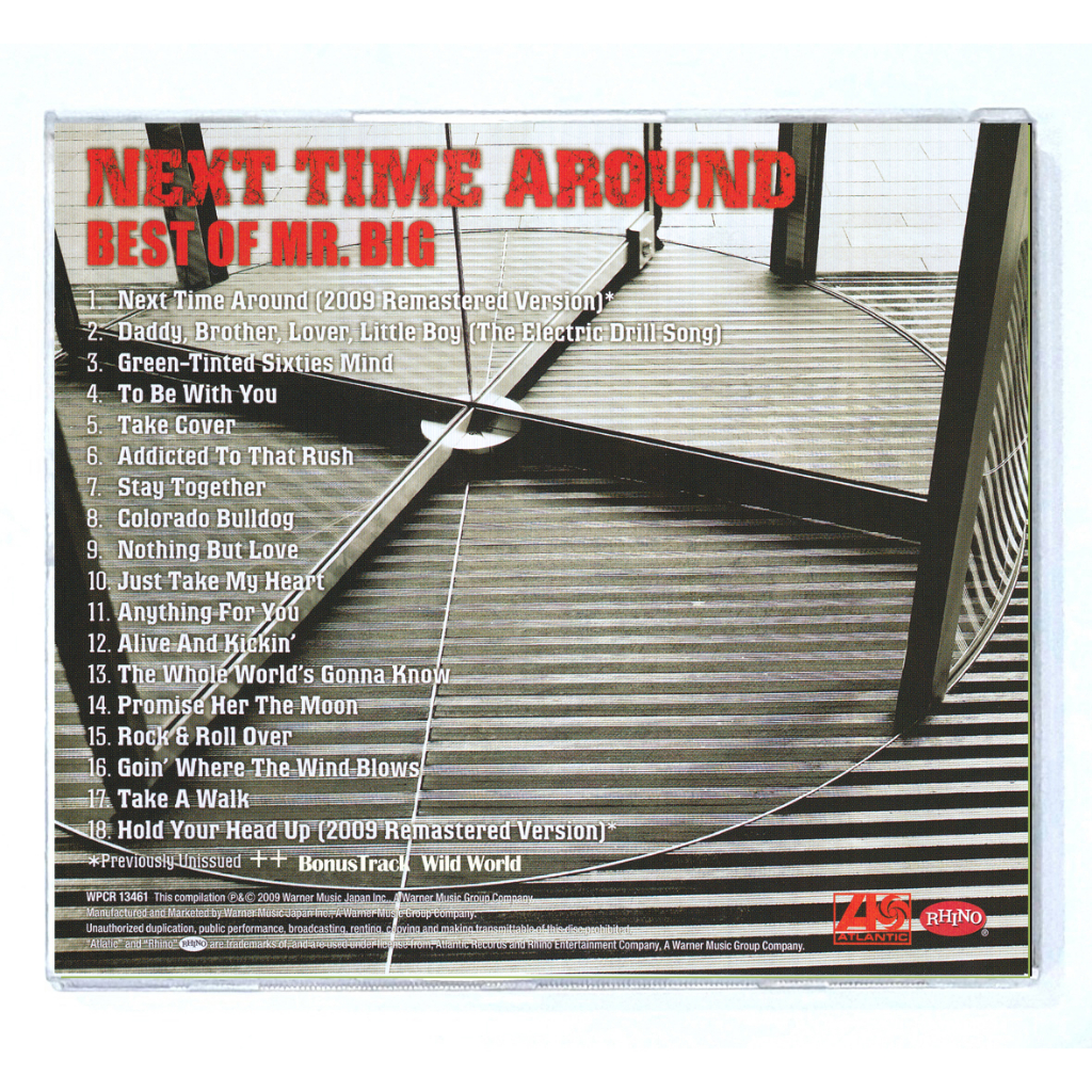 Jual CD MUSIC MR BIG - NEXT TIME AROUND (BEST OF MR BIG) | Shopee Indonesia