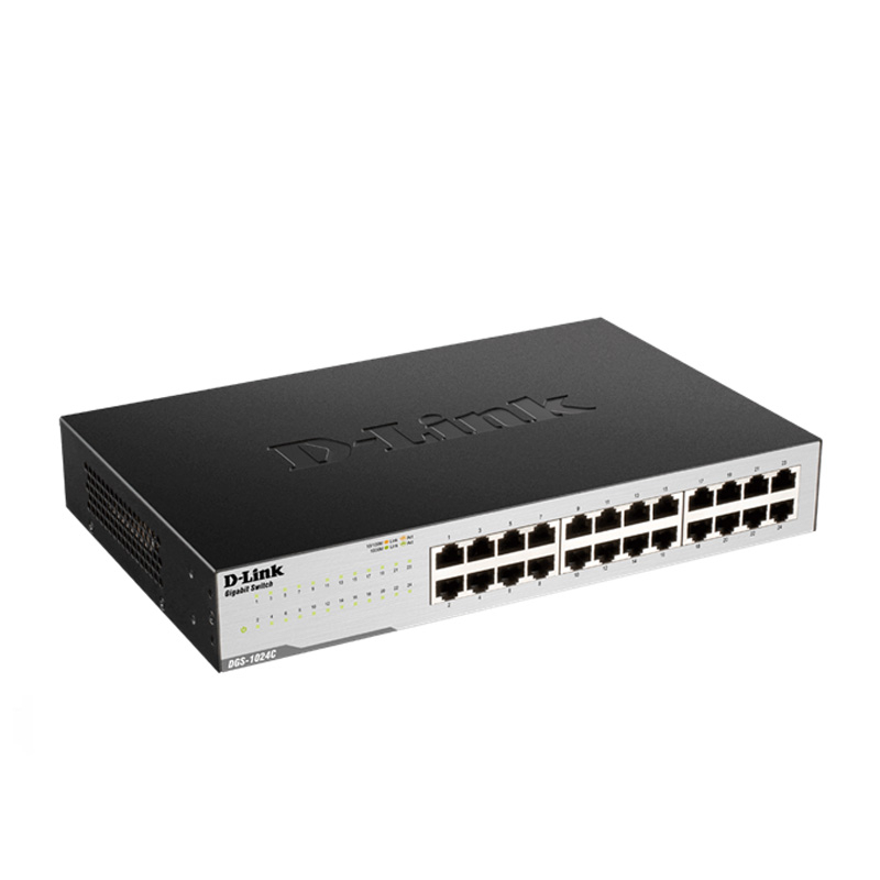 Jual Switch Hub D-Link 24 Port Gigabit Unm…