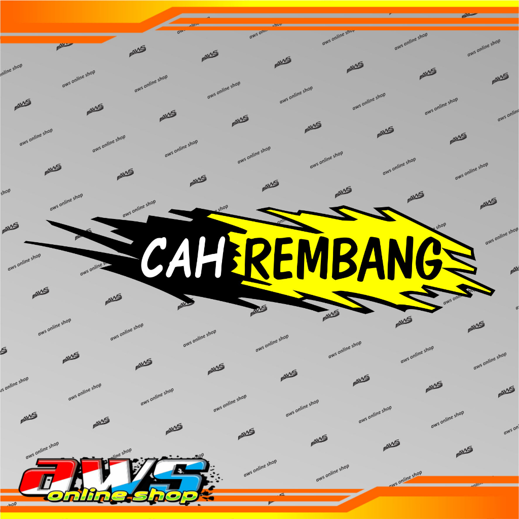 Jual Sticker Cah Rembang | Shopee Indonesia