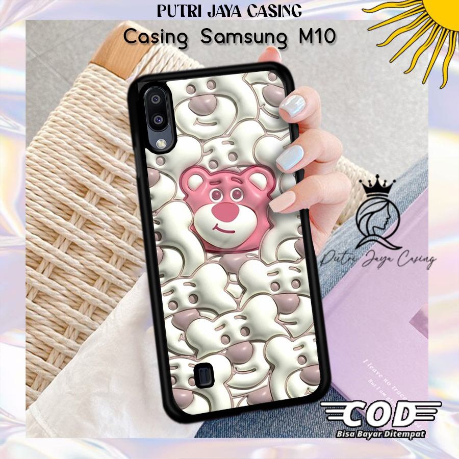Jual Case Samsung M10 Terbaru Casing Samsung M10 Bear Hardcase
