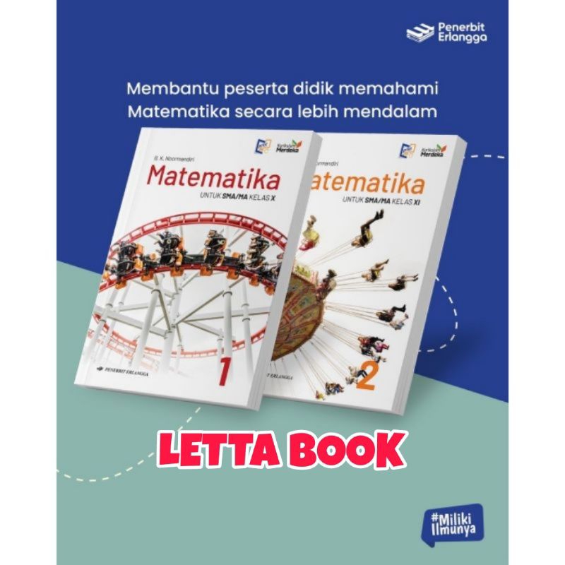 Jual BUKU MATEMATIKA (ERLANGGA) KELAS 10,11 SMA/MA KURIKULUM MERDEKA ...