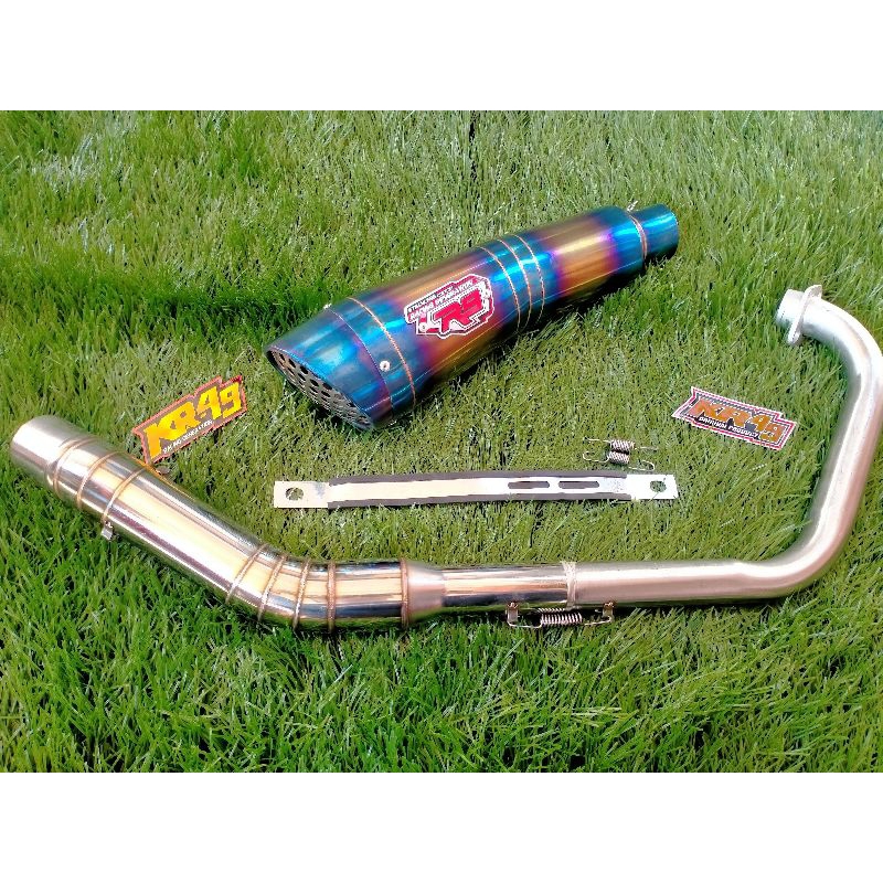 Jual KNALPOT RACING R9 H2 PNP R15 SONIC FU GTR CBR FACELIFT MX KING ...