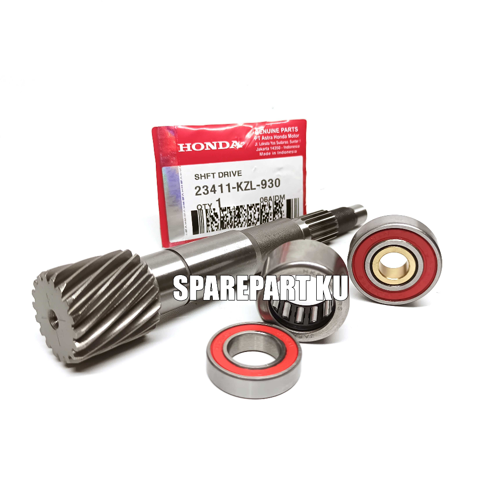 Jual KZL PAKET AS PULLY BEAT FI + LAHER 6002 KUNINGAN + BEARING PULLY ...