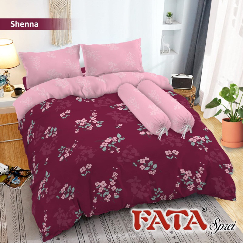 Jual FATA Bed Cover Set Minimalis Shenna Ukuran 120x200 ( Single Size