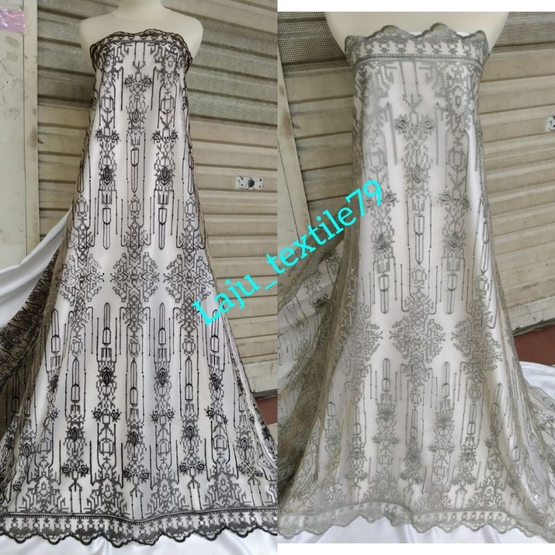 Jual Kain Tile SAPTO ETNIK/Tile Elisab Sapto/Bahan Kebaya | Shopee ...