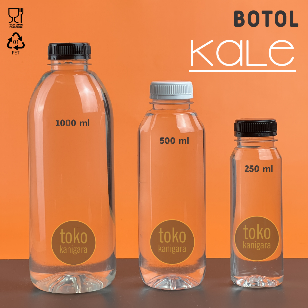 Jual Botol Kale 500ml REGULER - Botol Plastik 500 ml GROSIR - Botol ...