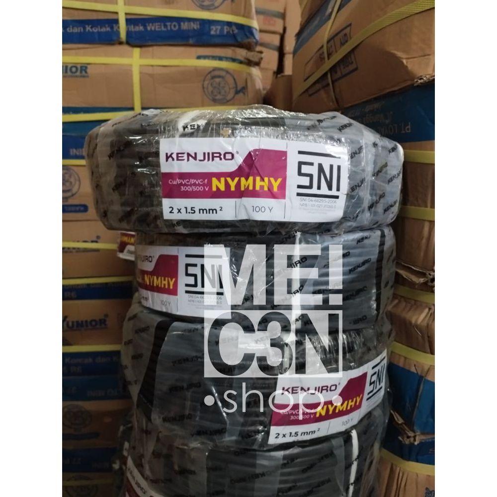 Jual Kabel Nyyhy X M Hitam Serabut Kenjiro Shopee Indonesia