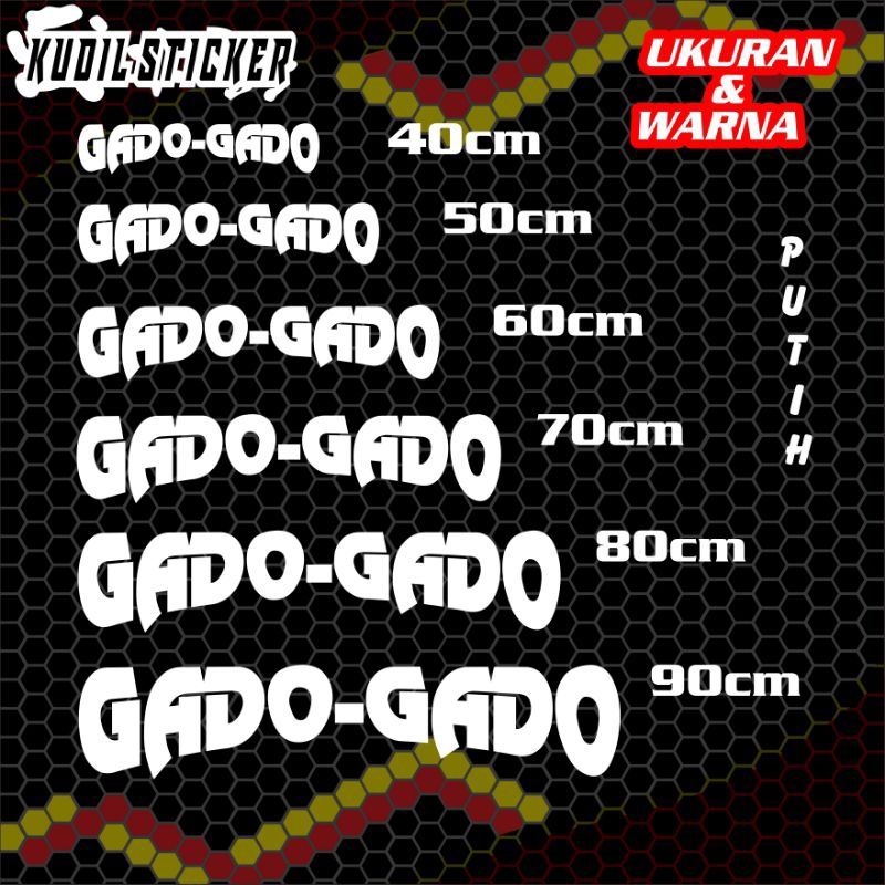 Jual Sticker Gerobak, Sticker Jualan, Sticker Etalase, Sticker Kaca ...
