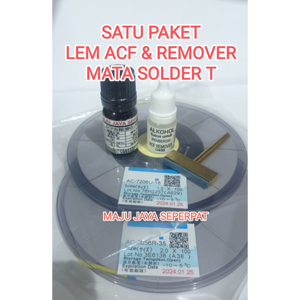 Jual Paket Komplit Acf Remover G Original Hitachi Lem Ic Cof