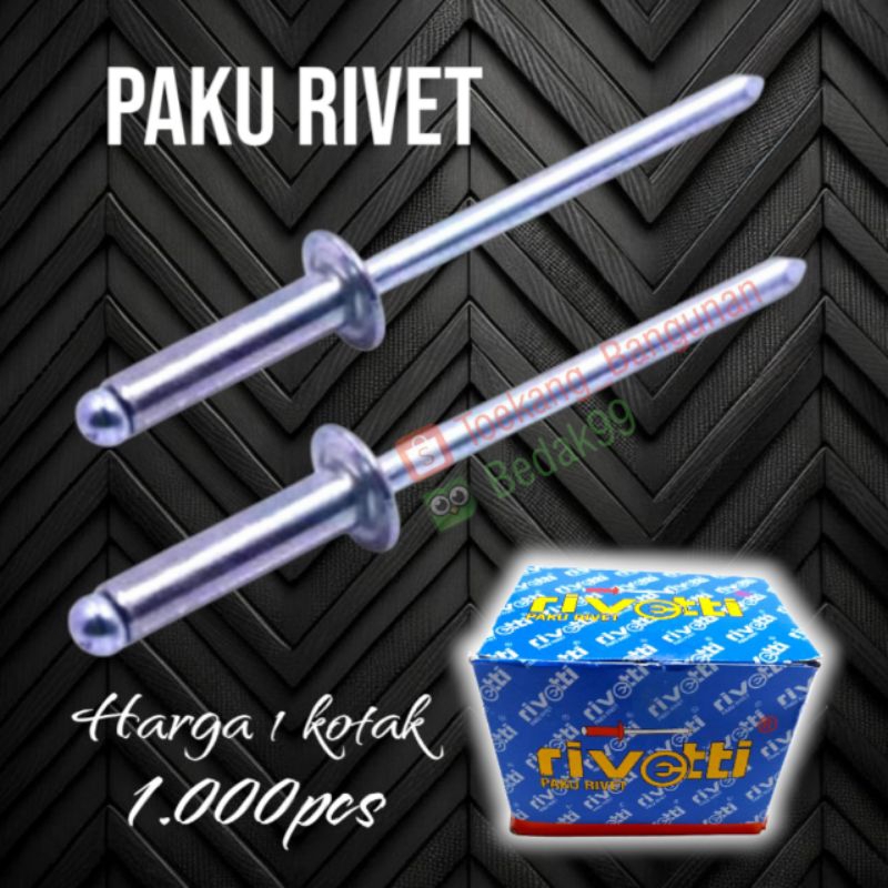 Jual Paku Rivet / Blind Rivet 