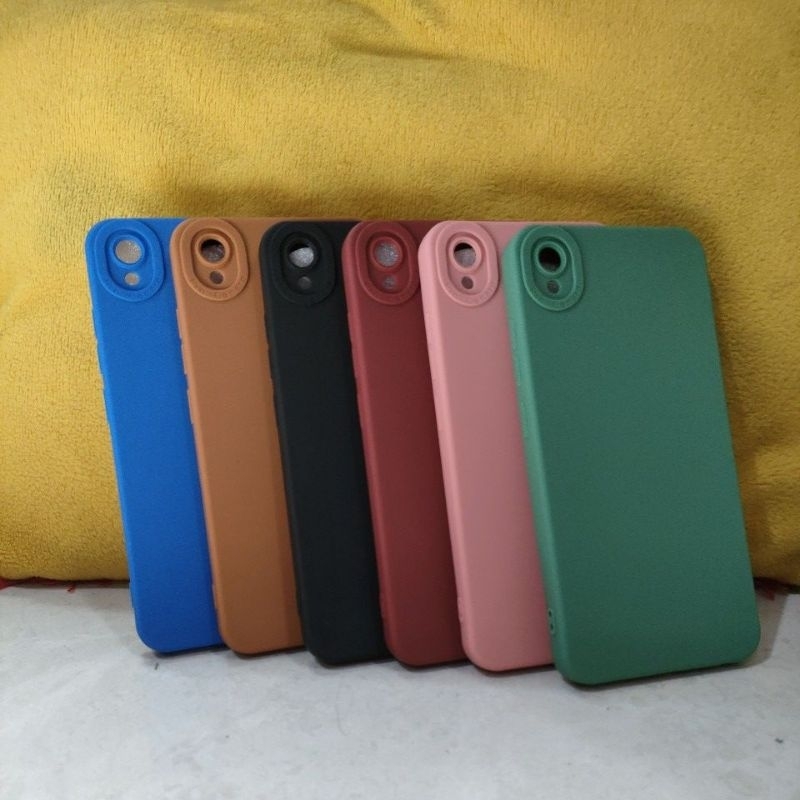 Jual Softcase Pro Camera Vivo Y91c Y1s Case Macaron Full Color Terbaru