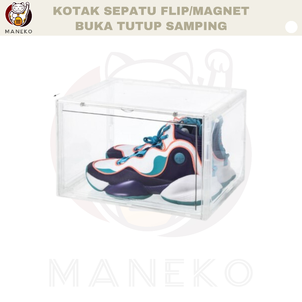 Jual Cod Zavanese Kotak Penyimpanan Sepatu Transparan Shoes Box