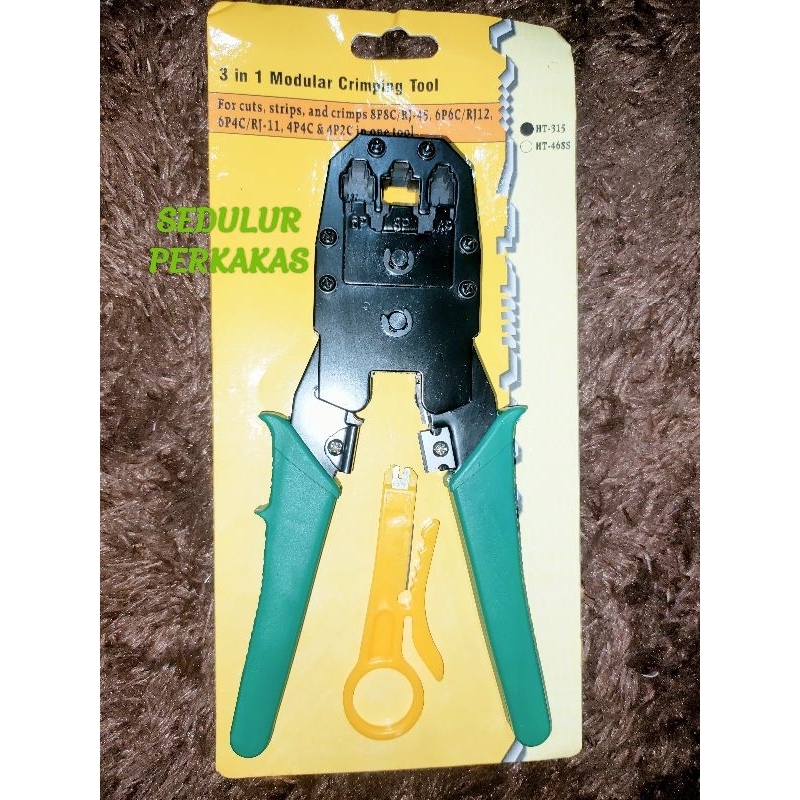 Jual TANG RJ45 / CRIMPING TOOLS / TANG CRIMPING RJ45 RJ11 | Shopee ...