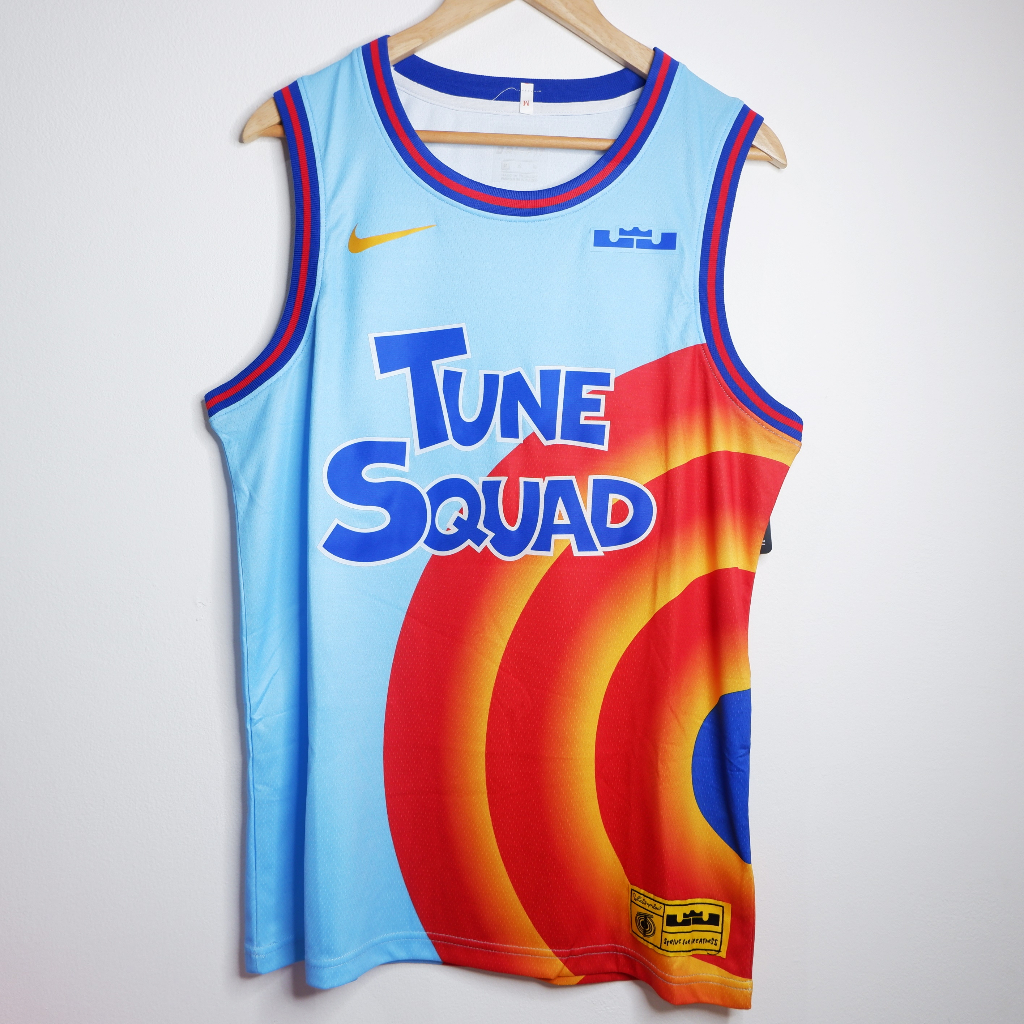 Jual [HEAT PRESS] JERSEY BASKET NBA SPACE JAM 2 TUNESQUAD 23 MICHAEL