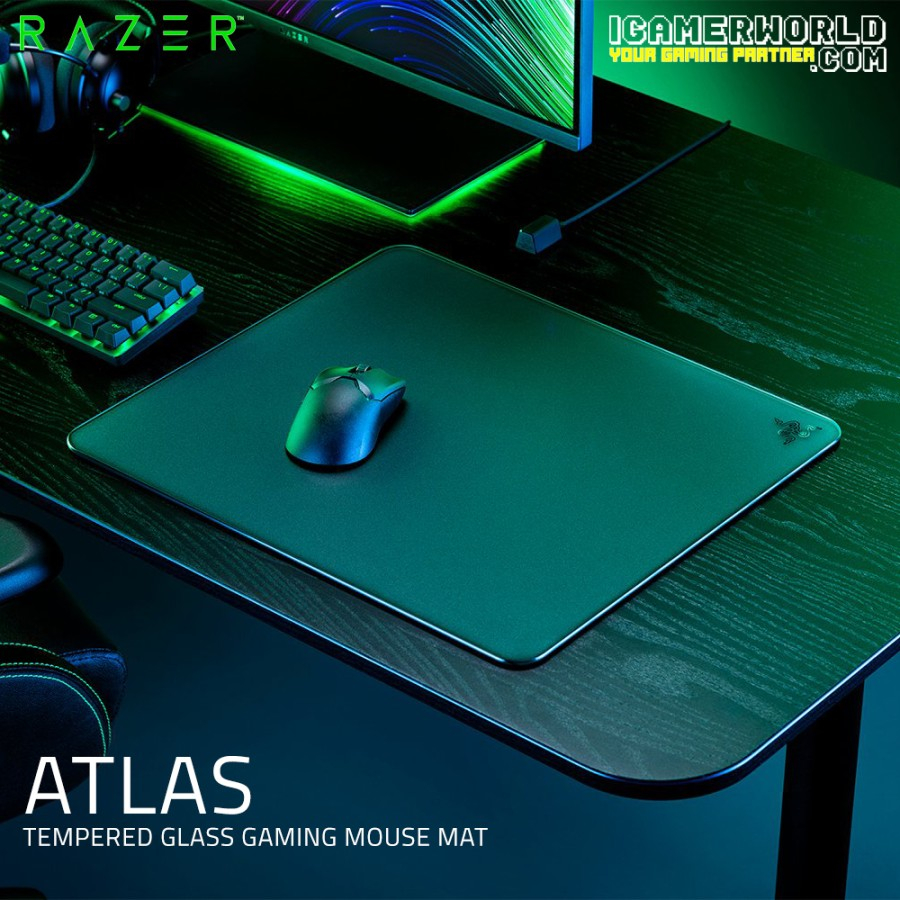 Jual Razer Atlas Tempered Glass Gaming Mouse Mat | Shopee Indonesia