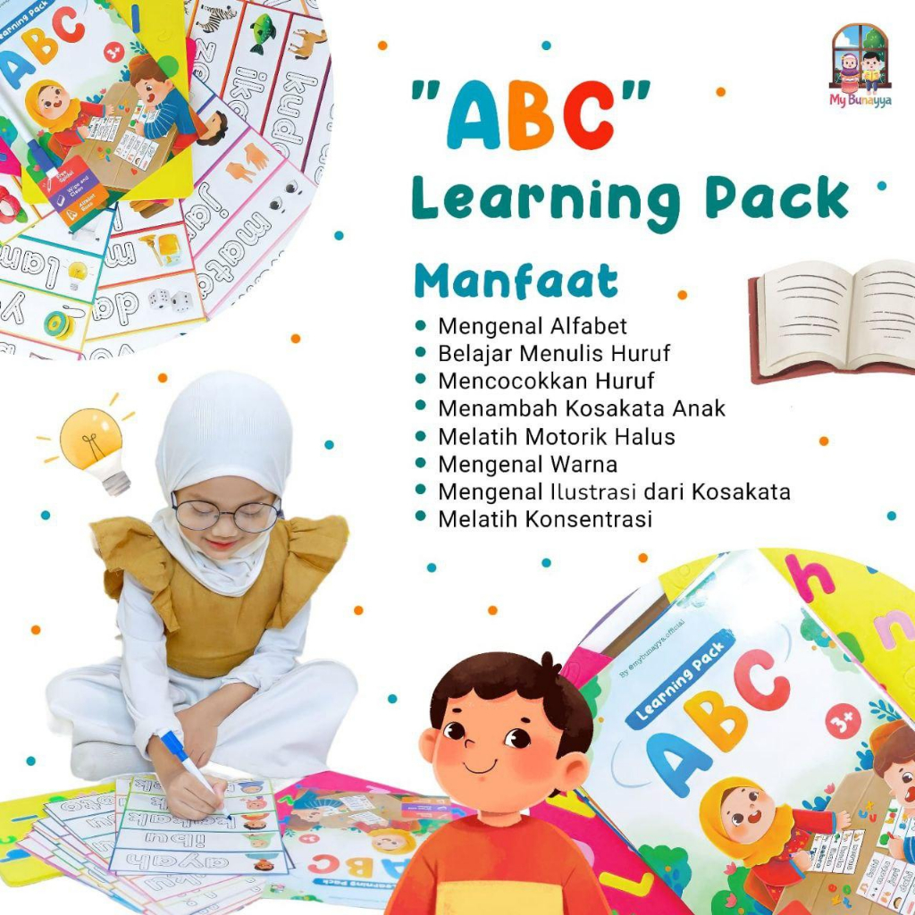 Jual ABC Learning Pack (Mainan Edukasi Belajar Baca mulai usia 3 ...