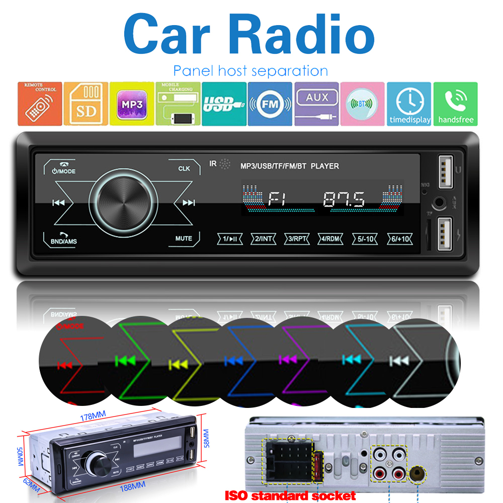 Jual Tape Audio Mobil Multifungsi Bluetooth Usb Mp3 Fm Radio Jsd 520