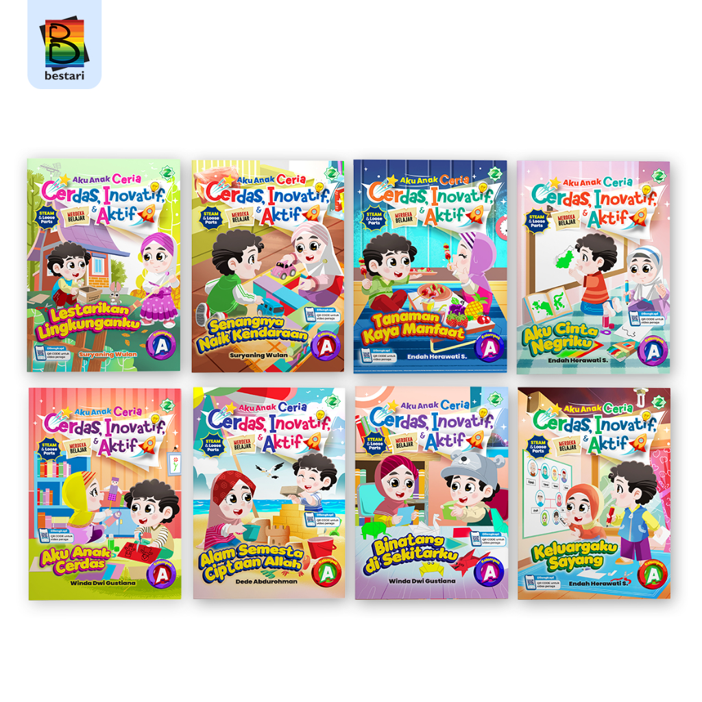 Jual Buku TK/PAUD - Paket Aku Anak Ceria / Merdeka Belajar - TK A & B ...