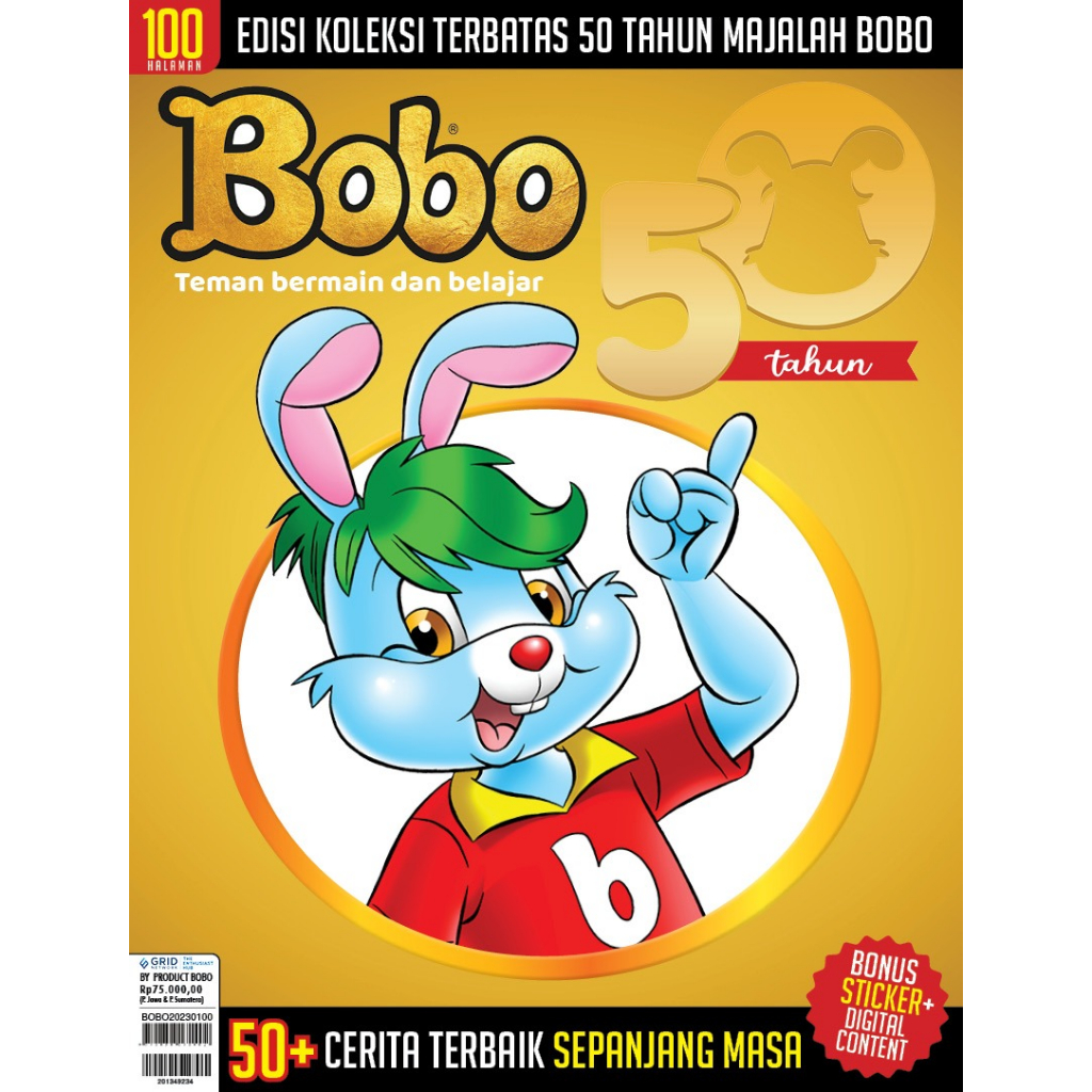 Jual Majalah Bobo EDISI KOLEKSI 50 TAHUN BOBO ( PREORDER KE 2 ...