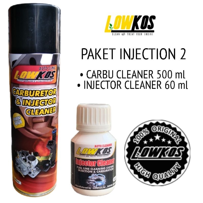 Jual LOWKOS Paket Servis Injeksi Motor : 1 Botol Carbu Cleaner 500ml ...