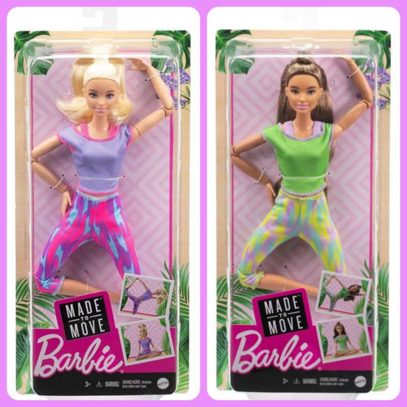 Jual Barbie Made To Move And Poseable Pivotal Original Mattel Shopee Indonesia