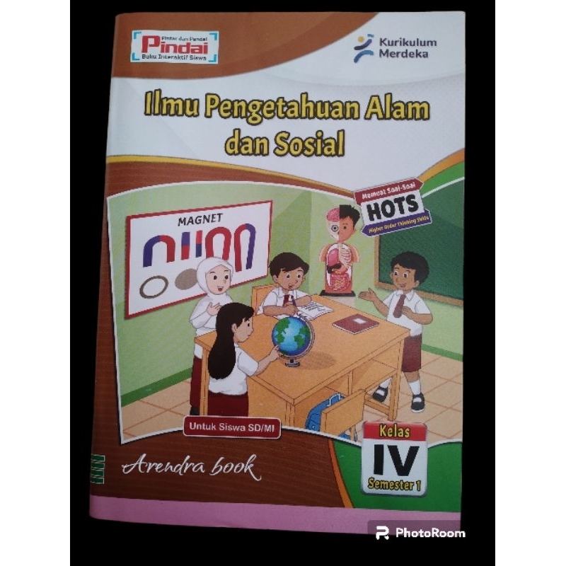 Jual Lks Pindai Ilmu Pengetahuan Alam Dan Sosial Kelas 4 SD Semester 1 ...