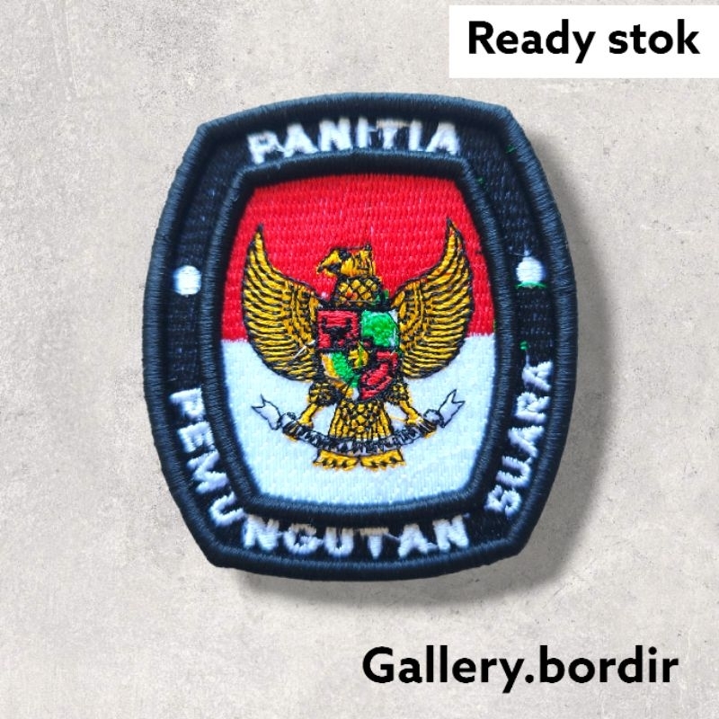 Jual bordir logo pps panitia pemungutan suara timbul | Shopee Indonesia