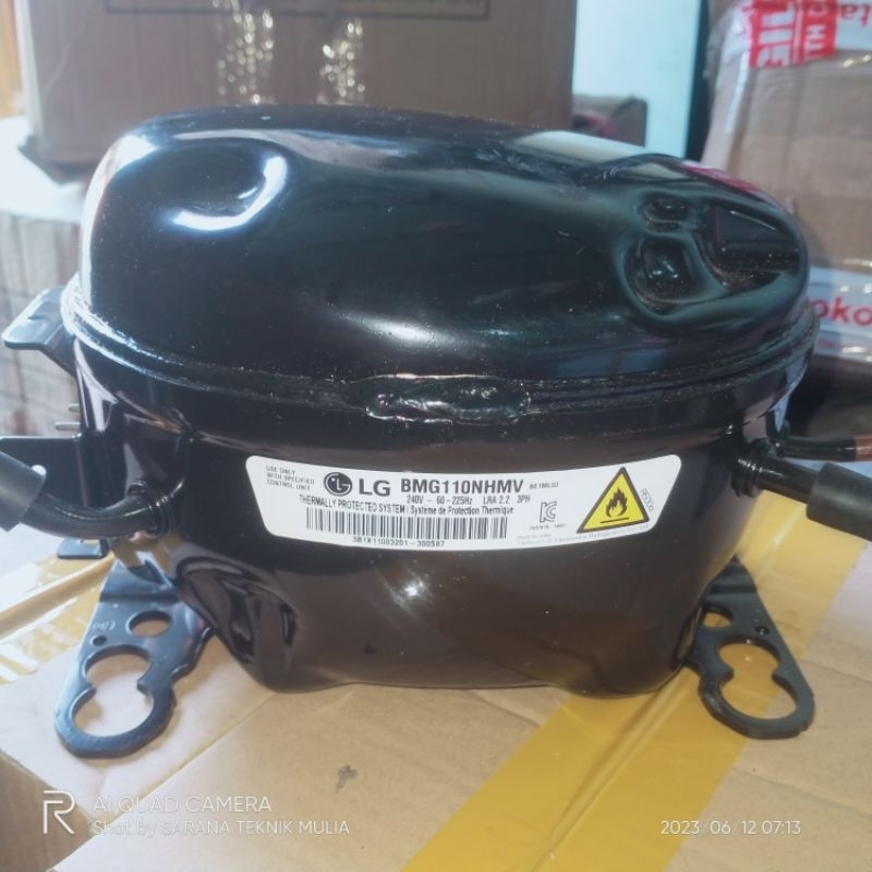 Jual Kompresor Inverter LG Freezer Box - BMG110NHMV Ukuran 1/3 (R600a ...