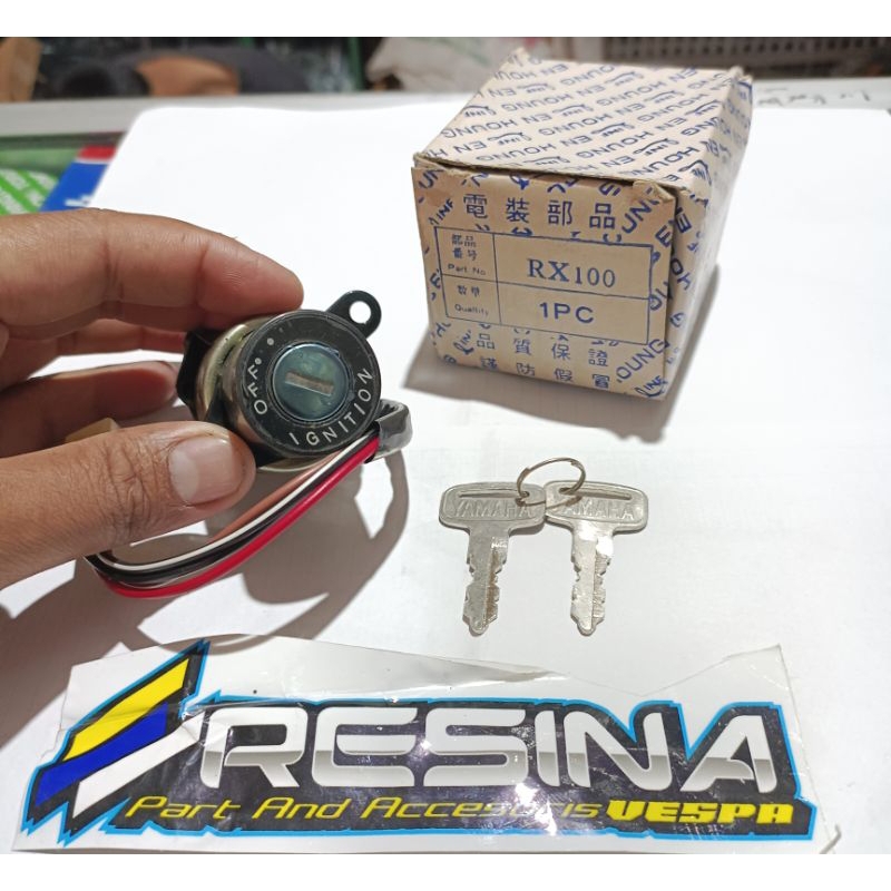 Jual kunci kontak yamaha rx100 rx 100 original nos embos yamaha ...