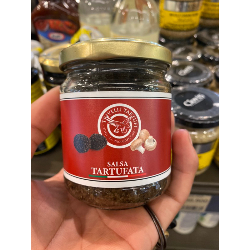 Jual Trivelli Tartufi salsa Tartufata italia saus jamur truffle hitam