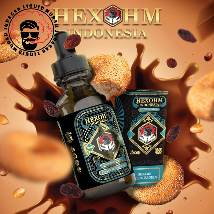 Jual LIQUID HEXOHM V2 SESAME RAISIN BAGELS 60ML BY HEXOHM INDONESIA X ...