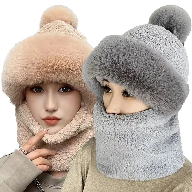 Jual MOLLAD XQ8182 Hat Ninja New Topi Rajut Bulu Pom Pom