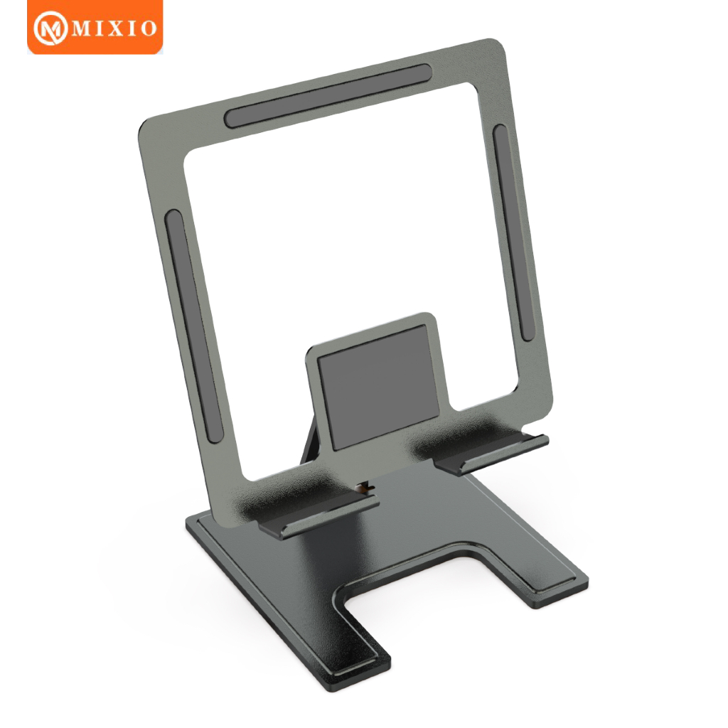 Jual Mixio Zm Foldable Adjustable Tablet Stand Holder Aluminium Meja Shopee Indonesia