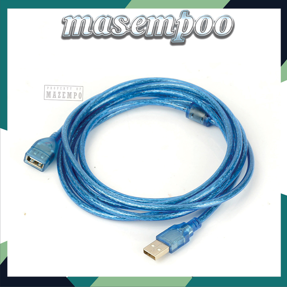 Jual Kabel Usb Male To Female Meter Sambungan Ekstention Shopee Indonesia