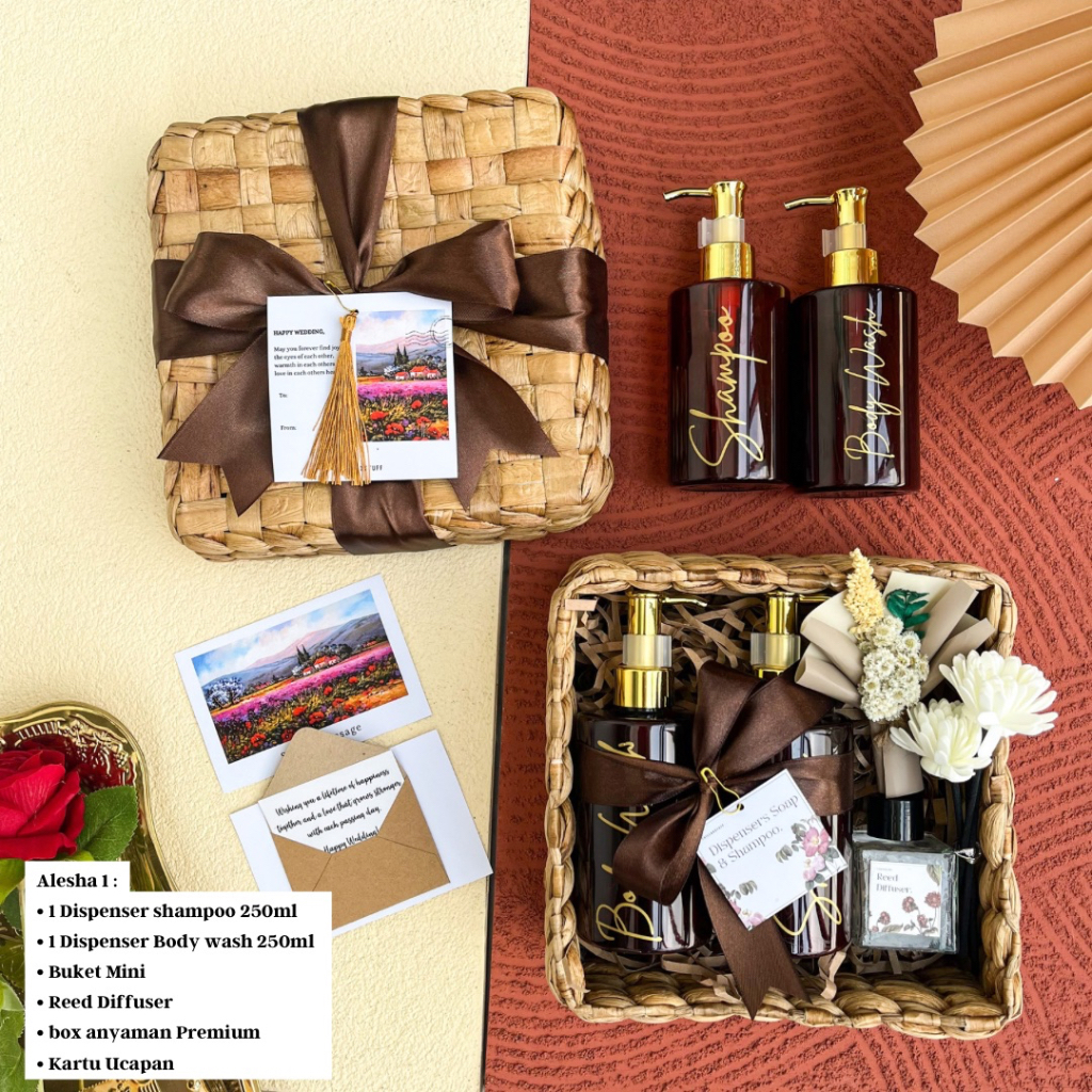 Jual [ALESHA] KADO WEDDING GIFT | KADO ALAT MANDI | HAMPERS TEMPAT ...