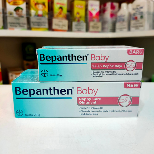 Jual Bepanthen Baby 10 gr 20 gr / Krim Ruam Popok Bayi / Salep Popok