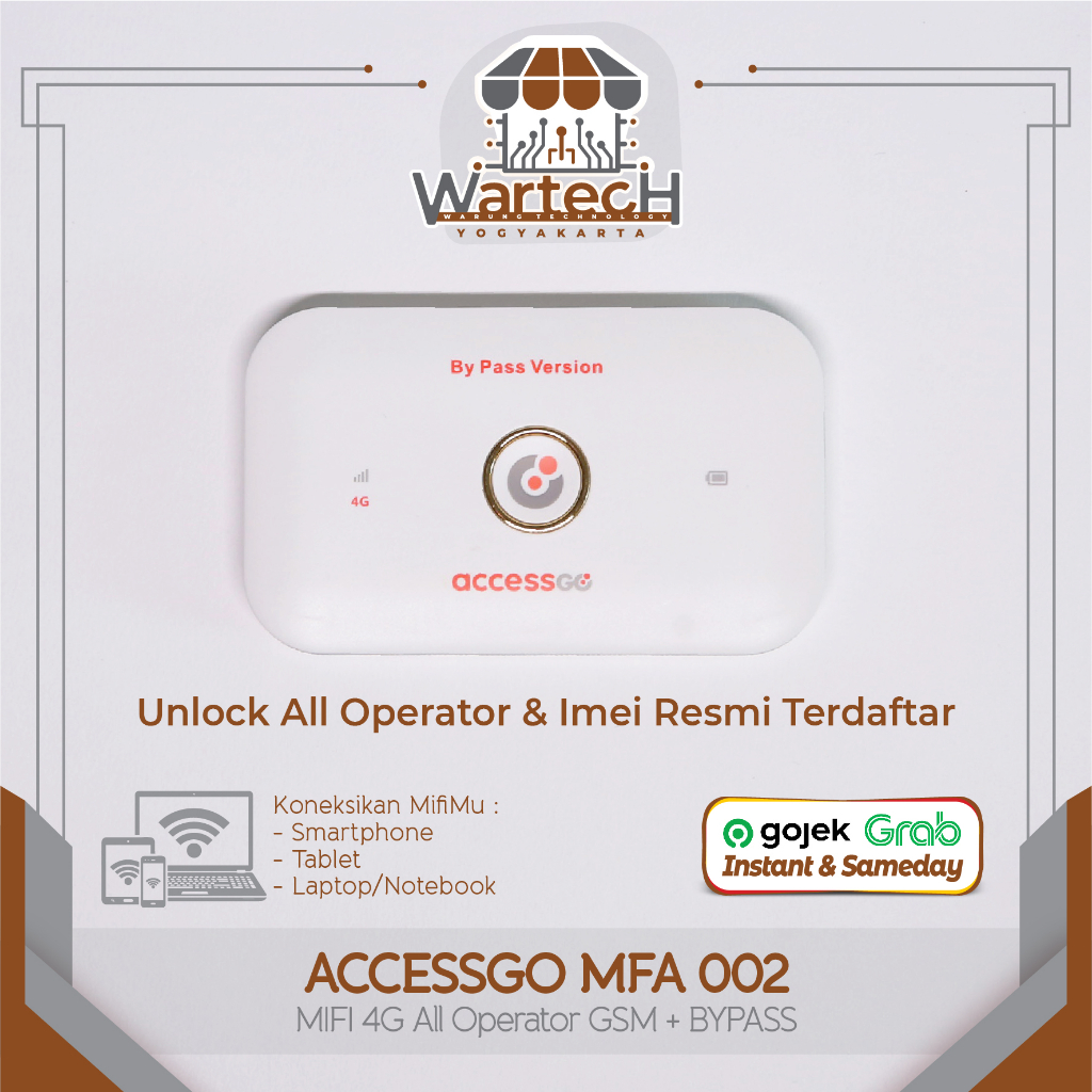 Jual Modem wifi AccessGo MiFi MFA002 4G All Operator GSM + BYPASS