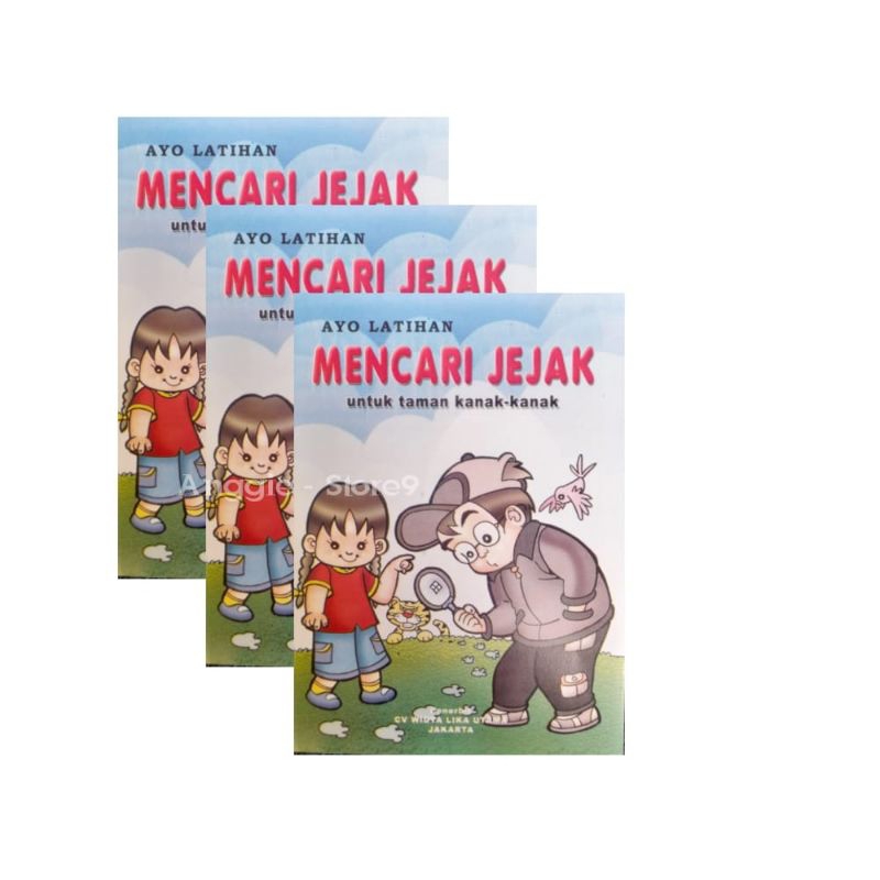 Jual Buku Anak - Menulis Membaca Mewarnai Mencari Jejak Belajar Bahasa ...