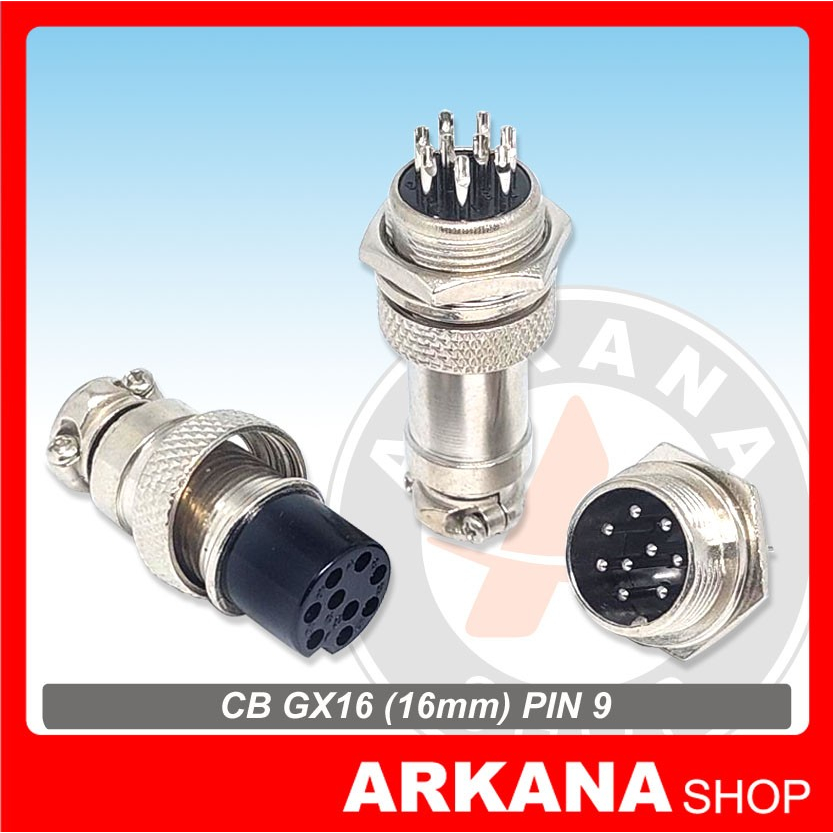 Jual KONEKTOR CONNECTOR CB 9 PIN 16MM | Shopee Indonesia