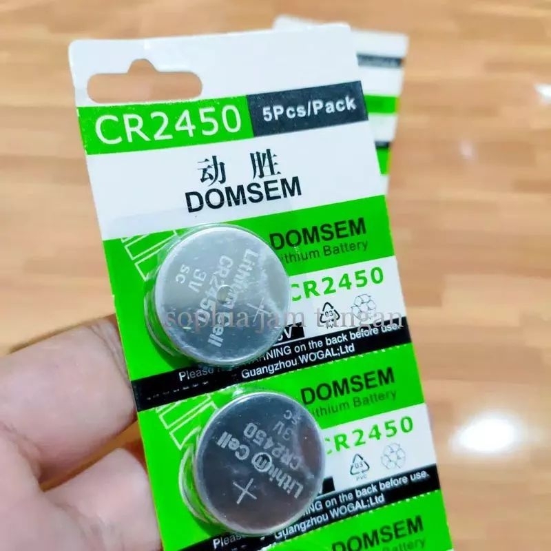 Jual BATERAI CR2450 , CR 2450 , BATEREI COIN 2450 | Shopee Indonesia