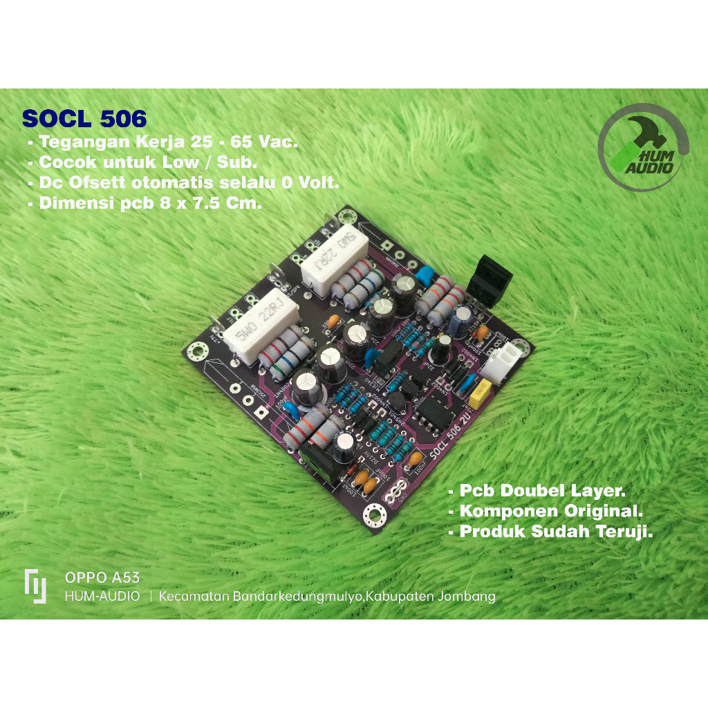 Jual DRIVER SOCL 506 PCB DOUBLE LAYER MODIF. | Shopee Indonesia