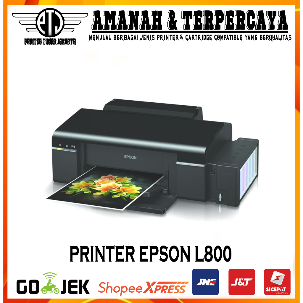 Jual PRINTER EPSON L800 SIAP PAKAI LANGSUNG | Shopee Indonesia