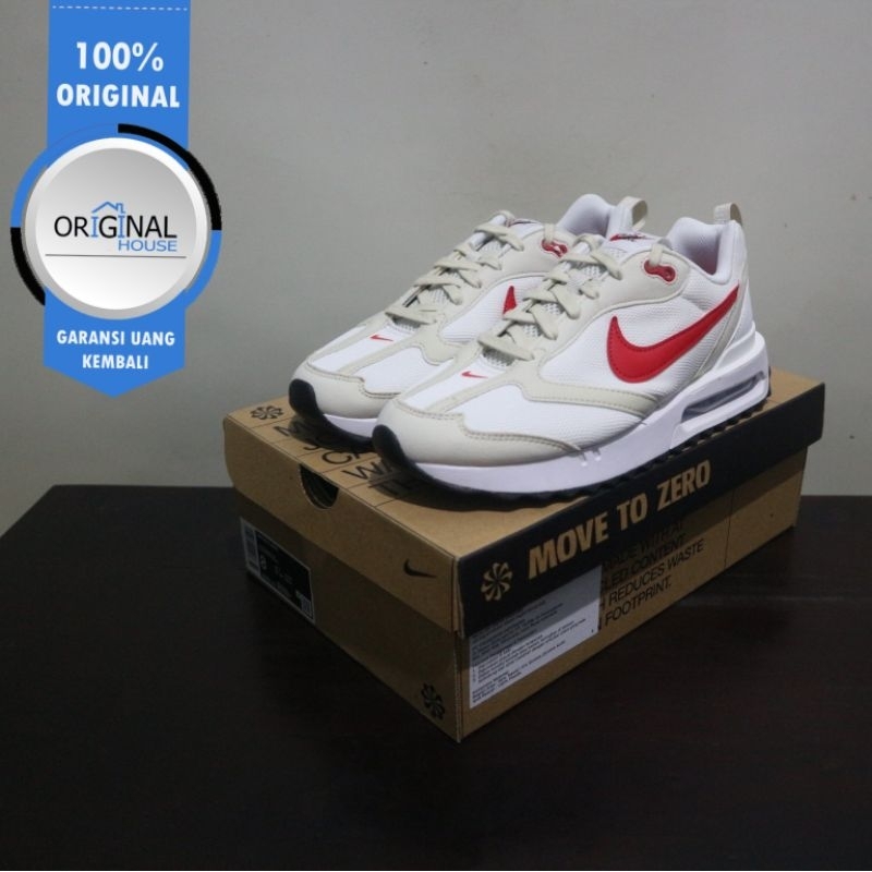 Jual Nike Air Max Dawn Light Bone Red DQ3991 100 Original RESMI BNIB ...