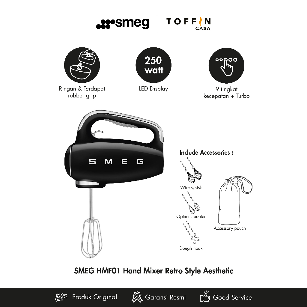 Smeg - Hand mixer HMF01