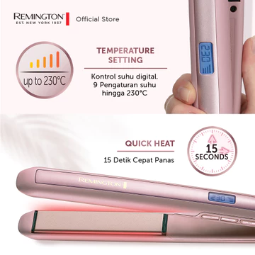 Paket Remington Coconut Smooth Catokan S5901 Pengeriting Rambut CI5901