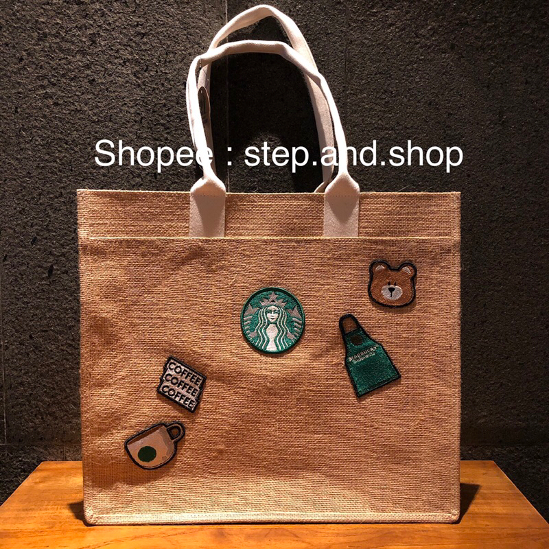 Jual Starbucks Tote Bag 21st Anniversary Edition Large Limited 