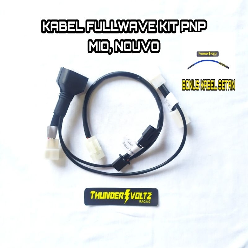 Jual Kabel Fullwave Kit Plus Sikring Pnp Mio Sporty Mio Smile Nouvo Bisa Pakai Kiprok Tiger Dan